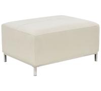Beliani Traditional Ottoman Oslo Fabric Beige