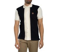 Ottoman Panel Polo Shirt Ecru 3XL