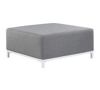 Ottoman ROVIGO Fabric Grey