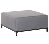 Ottoman ROVIGO Fabric Grey