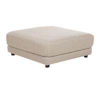 Ottoman SIGTUNA Fabric Beige
