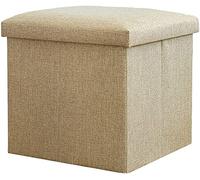 Ottoman Stool Sofa Stool Foot Rest Stool Storage Ottoman Footstool Footrest Seat Bench Home Portable Fabric Step Stool Coffee Table Stools Toy Box Foot Rest Linen Living Room Kitchen ,4 Colors ( Color