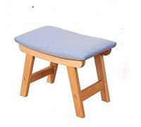 Ottomans Stools Footstool Foot Rest Small Seat Shoe Changing Stool Foot Stool Home Bench Sofa Small Stool Low Stool Coffee Table Wooden Stool Pier Foot Stool Weashoe Stool/F/40 * 31 * 42Cm