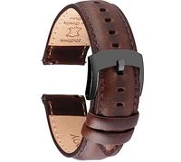 OTTOODY Leather Watch Bands Quick Release, Elegant Top Grain Leather Watch Straps for Men & Women, Choice of Color & Width - 18mm, 19mm, 20mm, 21mm or 22mm Wristbands Bracelet for Watch & Smartwatch
