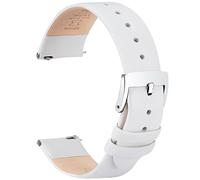 OTTOODY Leather Watch Straps - Quick Release Bands, Ultra-Soft Top Grain Leather for Women & Men, Choose Color & Width - 12mm to 22mm
