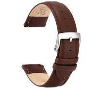 OTTOODY Leather Watch Straps Quick Release, Elegant & Soft Top Grain Genuine Leather Watch Strap for Men Women, 22mm 21mm 20mm 18mm 16mm Replacement Bands for Watch & Smartwatch