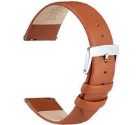 OTTOODY Leather Watch Straps Quick Release Watch Band, Elegant & Ultra-Soft Top Grain Leather Watch Strap for Women Men, Choice of Color & Width - 12mm 14mm 16mm 18mm 20mm 22mm for Watch & Smartwatch