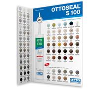 Ottoseal S100 Colour Chart Color Premium-Sanitär-Silikon Pattern Regulation