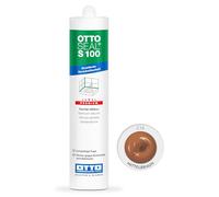OttoSeal S100, premium sanitary silicone, 300 ml, brown