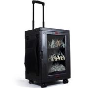 oTTRPGo Miniatures Carrying Transport Display Storage Case.Magnetic Compatible with Warhammer 40k DND Miniatures (Large Size)