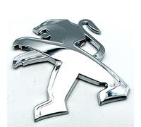 OTTSAN Car Emblem for Peugeot 3008 2009-2013, Car Body Logo Grill Emblem Badge Front Hood Trunk Fender Decoration Sticker Car Tuning Accessories,Rear-B