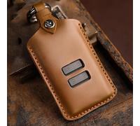 OTTSAN Car Key Cover for Renault 5 E-Tech 2024, Car Key Case Protection Key Fob Case Cover Smart Key Case Shell Key Holder Leather Keychain Accessories,B-1