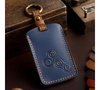 OTTSAN Car Key Cover for Renault 5 E-Tech 2024, Car Key Case Protection Key Fob Case Cover Smart Key Case Shell Key Holder Leather Keychain Accessories,C-2