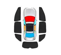 OTTSAN Car Side Window Sunshades for Mercedes-Benz GLB, Car Window Sun Shade Net UV Sun Protection Removable Car Privacy Curtains Car Accessories,Rear+Side