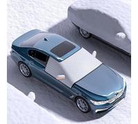 OTTSAN Car Windscreen Cover for Kia Venga, Windshield Frost Snow Cover Heavy Duty Ultra Thick Protective Winter Windscreen Protector Accessories,A