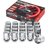 OTUAYAUTO 9/16-18 OEM Lug Nuts, 20PCS Chrome OEM Factory Style, 22mm Hex