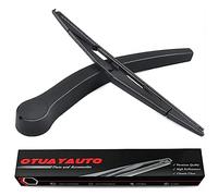 OTUAYAUTO Rear Windshield Back Wiper Arm Blade Set, Compatible with Dodge Durango 2004-2009, Chrysler Aspen 2007-2009