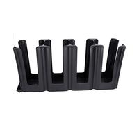 Otufan 4 Grids Disposable Cup Holder, Otufan46x11.2x21.3cm/18.1x4.4x8.4 Straight Four Grids Cup Holder Take Plastic Paper Cup Splitter Cup Holder Suitable for Home Kitchen and Coffee Milk Tea Shop