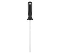 Otufan 8inch Ceramic Sharpening Rod, Aluminium Oxide Ceramic Knife Sharpener with ABS Handle Dual Sharpening Surfaces Sharpener Tool for Home Kitchen