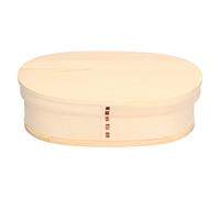 Otufan Bento Lunch Box,800ml Japanese Style Single-Layer Lunch Box Retro Sushi Box Container Suitable for Home Camping Lunch Box