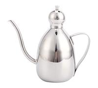 Otufan Oil Dispenser, 250ml/8.7oz Stainless Steel Oil Jug Oil Bottle Jug Oil Vinegar Jar Container Organizer Home Kitchen Dining(250ml)