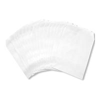 OTURGC 200 Pack White Kraft Paper Bags, 3" x 5", Gift Cards, Gift Candy, Cookies, Donuts, Crafts, Party Favors, Sandwiches, Jewelry Goods, Snack Bags, Flat Gift Bags (White, 3x5 Inch (Pack of 200))