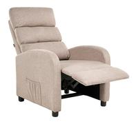 Recliner Chair OTUS Fabric Taupe
