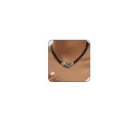 Otxas Chunky Gold Necklace for Women Men Silver Snake Necklace 18K Gold Cuban Chain Necklace for Women Punk Necklace for Men Snake Jewelry, Zinc, Cubic Zirconia