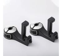 OTYKPXNV 2 Pack Car Seat Headrest Hook For VW Transporter T5 T6 2003-2023, Back Seats Hanger Holder 2 In 1 Hidden Hooks Mobile Phone Bag Organiser Accessories,C