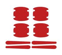 OTYKPXNV 8 PCS Car Door Handle Protector For Audi B6 B7 B8 B9 D3 D4 D5 D6 A6 S4 8K A5 8T Q2 Q3 Q5 8R S Line, Side Door-Handle Doors Bowl Paint Guard Protectors Sticker Anti-Scratches Accessories
