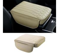 OTYKPXNV Car Armrest Pad For Nissan Qashqai J12 2021-2023 2024, Center Console Cover Seat Arm-rest Box Protector Cushion With Side Storage Bag Interior Accessories,A-32 * 22 * 5
