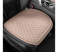 OTYKPXNV Car Seat Cushion For Citroen C1 / C3 / C3-XR / C3 Aircross /C3 Pluriel, Driver Front Seats Pad Chair Protector Pads Support Breathable Non-Slip Protector Accessories,E/Beige