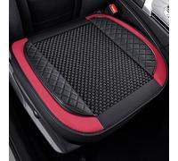 OTYKPXNV Car Seat Cushion For Dacia Duster 2.Gen 1.Gen HM HS 2017-2025, Front Driver Seats Cushions Bound Edging Chair Pads Non-Slip And Breathable Interior Accessories,E/Black and red