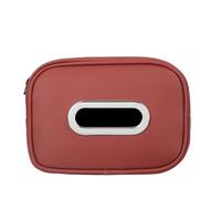 OTYKPXNV Car Tissue Holder For Smart EQ ForTwo EQ ForTwo Cabrio EQ ForFour 1 Forfour Fortwo, Universal Hanging Paper Towel Storage Bag for Sun Visor Seat Headrest Armrest Box,A/Red