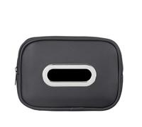 OTYKPXNV Car Tissue Holder For Smart EQ ForTwo EQ ForTwo Cabrio EQ ForFour 1 Forfour Fortwo, Universal Hanging Paper Towel Storage Bag for Sun Visor Seat Headrest Armrest Box,B/Black