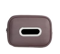 OTYKPXNV Car Tissue Holder For Smart Eq Fortwo Forfour 453 451 452 450 454, Universal Hanging Paper Towel Storage Bag for Sun Visor Seat Headrest Armrest Box,C/Brown