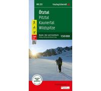 Otztal Hiking, Cycling and Leisure Map : Pitztal, Kaunertal, Wildspitze WK251 251