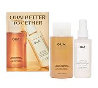 OUAI Better Together Gift Set - Full Size Detox Shampoo & Leave-In Conditioner - Premium Hair Care Set for Ultimate Cleanse and Hydration - Perfect for Holiday Gifting