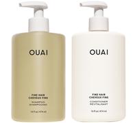 OUAI Fine Shampoo and Conditioner Jumbo Set