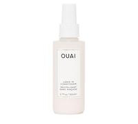 OUAI Leave In Conditioner & Heat Protectant Spray - Prime Hair for Style, Smooth Flyaways, Add Shine and Use as Detangling Spray - No Parabens, Sulfates or Phthalates -140ml
