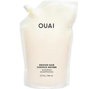OUAI Medium Shampoo Refill - Hydrating Shampoo with Coconut Oil, Babassu, Kumqu