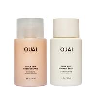 OUAI Thick Hair Conditioner Travel Size - Moisturising Conditioner for Dry, Frizzy Hair - Keratin, Marshmallow Root, Shea Butter and Avocado Oil - Paraben, Phthalate and Sulfate Free Hair Care - 89ml