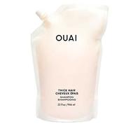OUAI Thick Shampoo Refill - Moisturizing Shampoo with Keratin, Marshmallow Root, Shea Butter & Avocado Oil for Thick Hair - Strengthens & Hydrates - Paraben, Phthalate, Sulfate Free Shampoo - 946ml