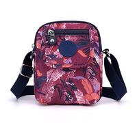 OUAYEMEL Womens Multi Pocket Cross-body Bags Casual Nylon Small Crossbody Bag Phone Bag Messenger Handbag for Women Girls Shoulder Bags for Shopping Hiking Daily Use (Style 4)