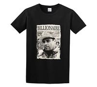 OUBAO Man's T-Shirt El Chapo Joaquin Joaquin Guzman Loera Quality Raglans S-3XL Black Black L