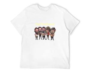 OUBAO The Dubliners Irish Folk Band Pogues Transatlantic T Shirt White L