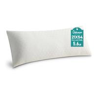 Oubonun Bolster Body Pillow & Long Body Cushion for Adults Firm and Fluffy Quality Plush Support for Pregnancy Adjustable Loft Bed Long Pillow for Side Sleepers (4ft 6in)