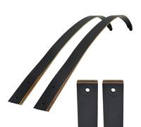 OUBOTER Black Hunter Takedown Recurve Bow Limbs 20-60lbs Fiberglass Bow Limbs Right Hand Left Hand Replacement Limbs for Archery Bow Target Practice (40LBS)