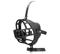 Ouch! - Black Muzzle with Built-In Mouth Gag