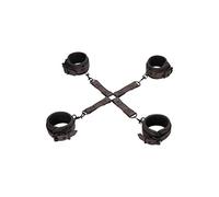 Ouch! by Shots - Elegant Leather Hogtie - Grey